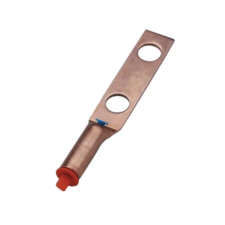 Burndy Grounding Irreversible Compression Terminals, 4/0, 1/2 Stud YGA282N